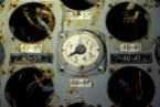 Servoindicator for a control rod in the Unit 4 control room, Chernobyl Nuclear Power Plant