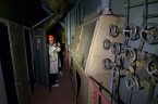 Coolant water sampling station in Room 114/4, Chernobyl Unit 2.