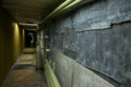 The original deaerator corridor on +10m outside the Unit 4 control room